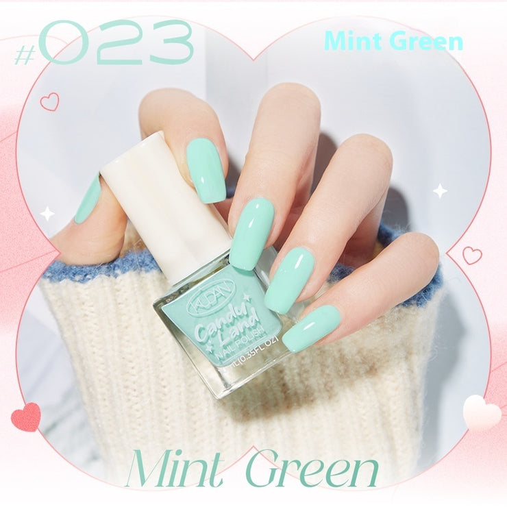 Four-leaf Clover Cover Nail Polish Water-based Baking-free Quick-drying Long Lasting And Does Not Fade Candy Paradise Nail Polish